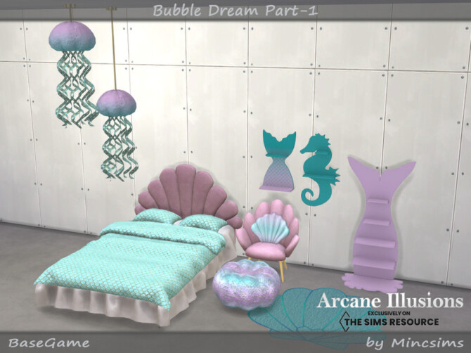 Sims 4 Arcane Illusions   Bubble Dream Part.1 by Mincsims at TSR