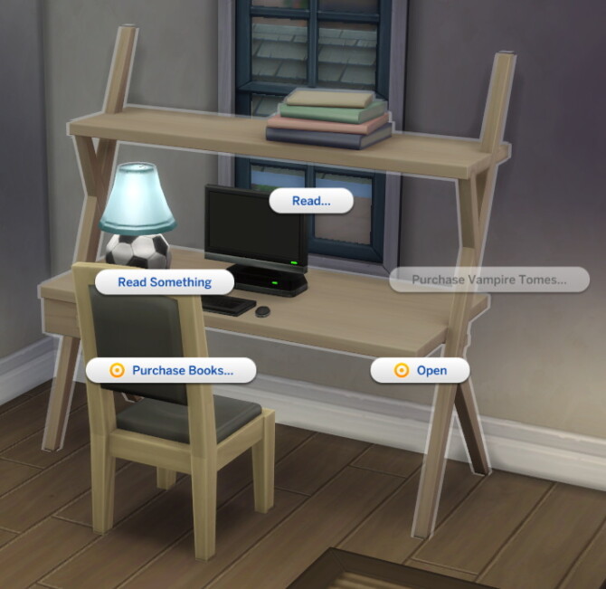 Sims 4 Multi Purpose Furniture: Desk/Bookshelves by Ilex at Mod The Sims 4