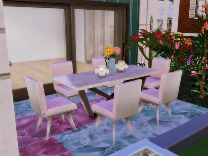 Sims 4 Pastella terrace by GenkaiHaretsu at TSR