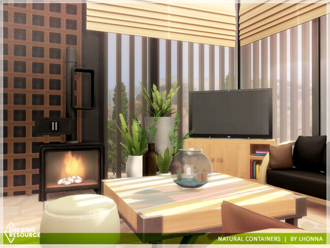 Sims 4 Natural Containers by Lhonna at TSR