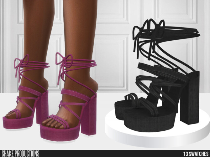 Sims 4 768   High Heel Boots by ShakeProductions at TSR