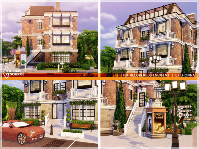 Sims 4 The Recovered Tenement by Lhonna at TSR