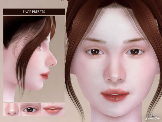 Sims 4 Face Presets at Lutessa