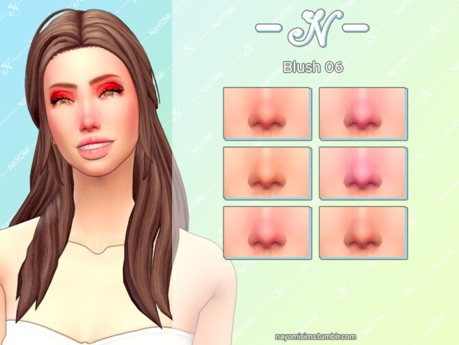 Sims 4 Blush 06 at NayomiSims