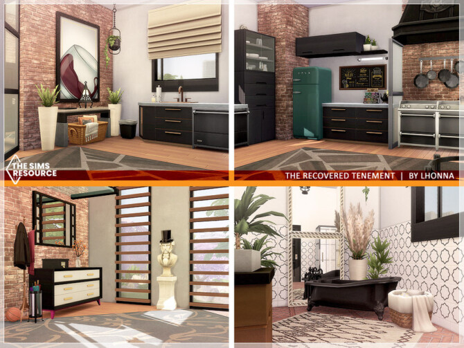 Sims 4 The Recovered Tenement by Lhonna at TSR