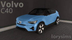 2022 Volvo C40 Recharged at LorySims