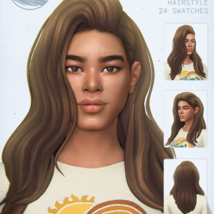 Ominous Hair by toksik at TSR » Sims 4 Updates