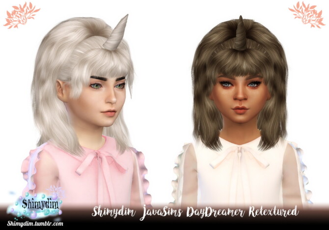 Sims 4 JavaSims DayDreamer Hairstyle For Child at Shimydim Sims