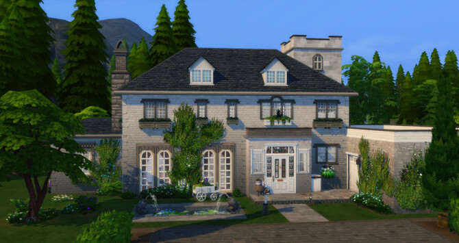 Sims 4 Mysterious Manor at Simsontherope