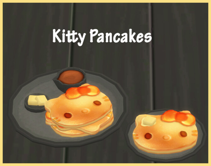 Sims 4 Trio of pancakes at Icemunmun