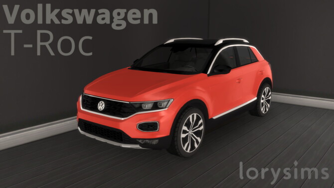Sims 4 Volkswagen T Roc at LorySims