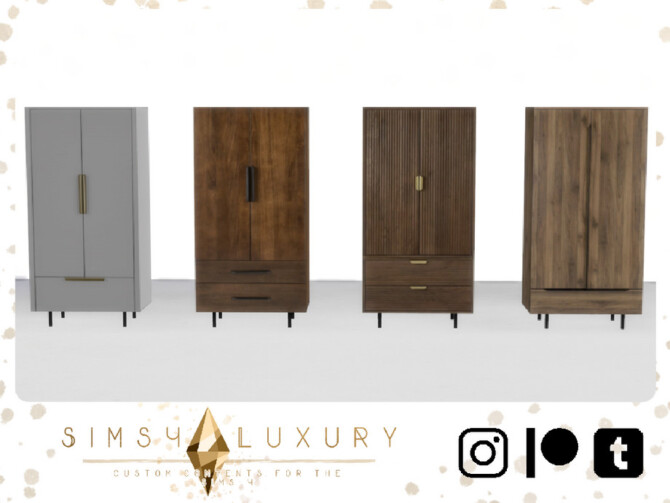 Sims 4 Wardrobe Collection 1 at Sims4 Luxury