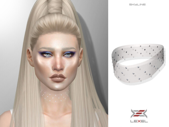 Sims 4 Skyline Necklace by LEXEL s at TSR