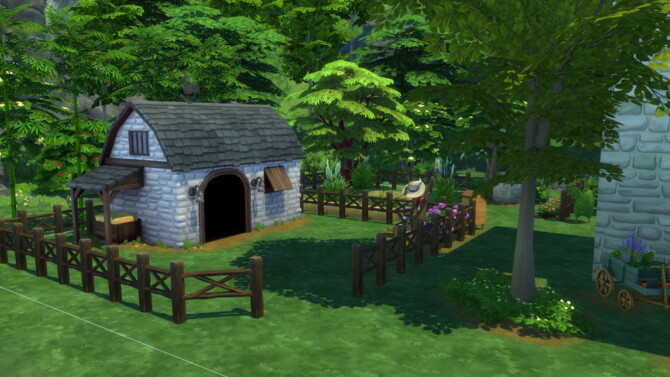 Sims 4 Harriet Cottage NO CC by iSandor at Mod The Sims 4