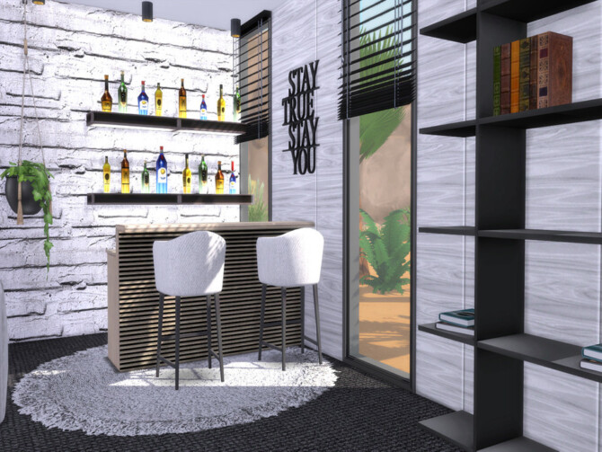 Sims 4 Greytone Livingroom by Suzz86 at TSR