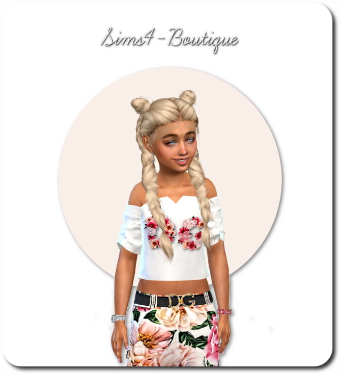 Sims 4 Designer Set for Child Girls TS4 at Sims4 Boutique