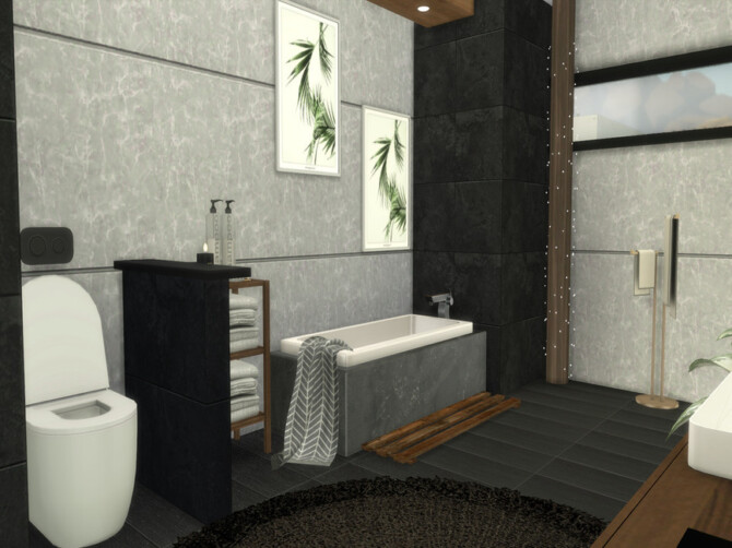 Sims 4 Leighton Bathroom by Suzz86 at TSR