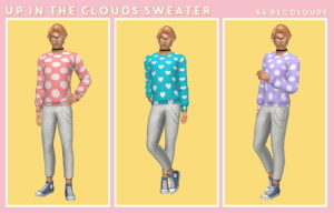 Up In The Clouds Sweater at Midnightskysims