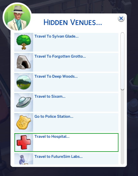 Sims 4 Travel To Venue Hidden and Vacation Destinations at Mod The Sims 4