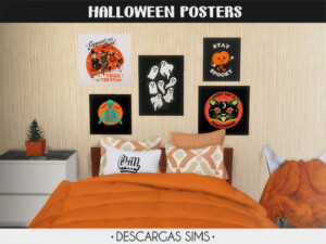 Halloween Posters at Descargas Sims