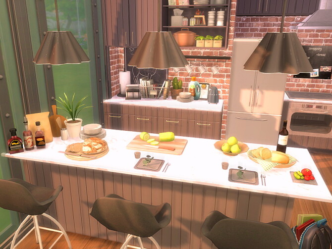 Sims 4 City Kitchen by Flubs79 at TSR