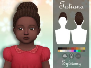 Tatiana Hairstyle (Toddler) by Sylviemy at TSR