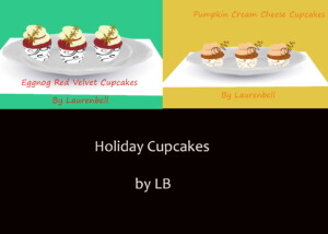 Holiday/Fall Season Inspired Cupcakes at Mod The Sims 4
