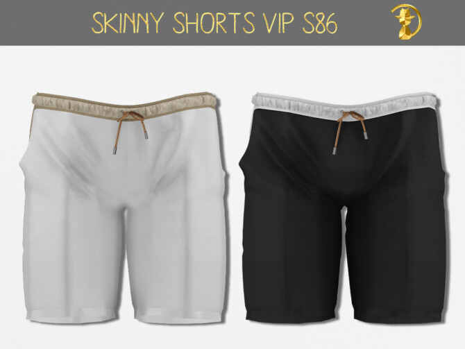Sims 4 Skinny Shorts S86 by turksimmer at TSR