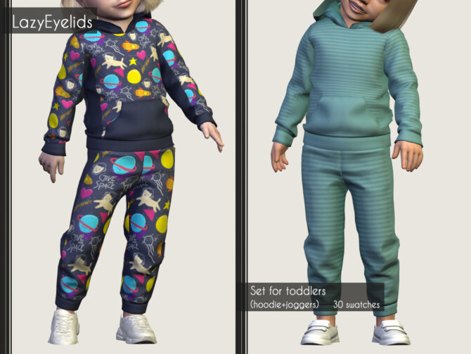 Sims 4 Set for toddlers at LazyEyelids