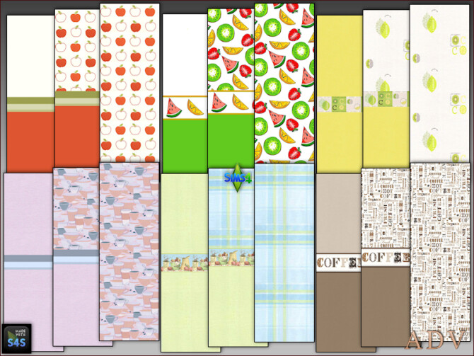 Sims 4 Wallpapers by Mabra at Arte Della Vita