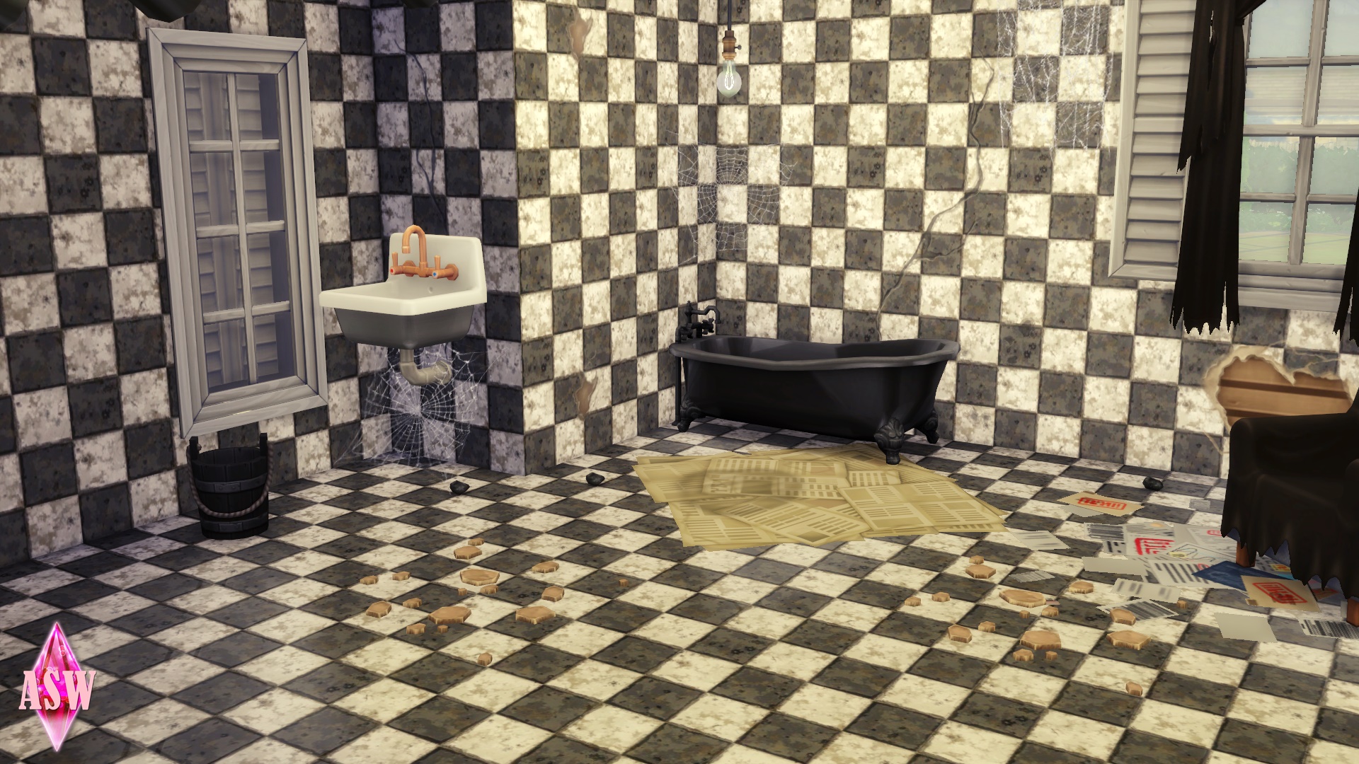 Dirty Tiles & Walls Part 1 at Sims 4 Welt » Sims 4 Updates