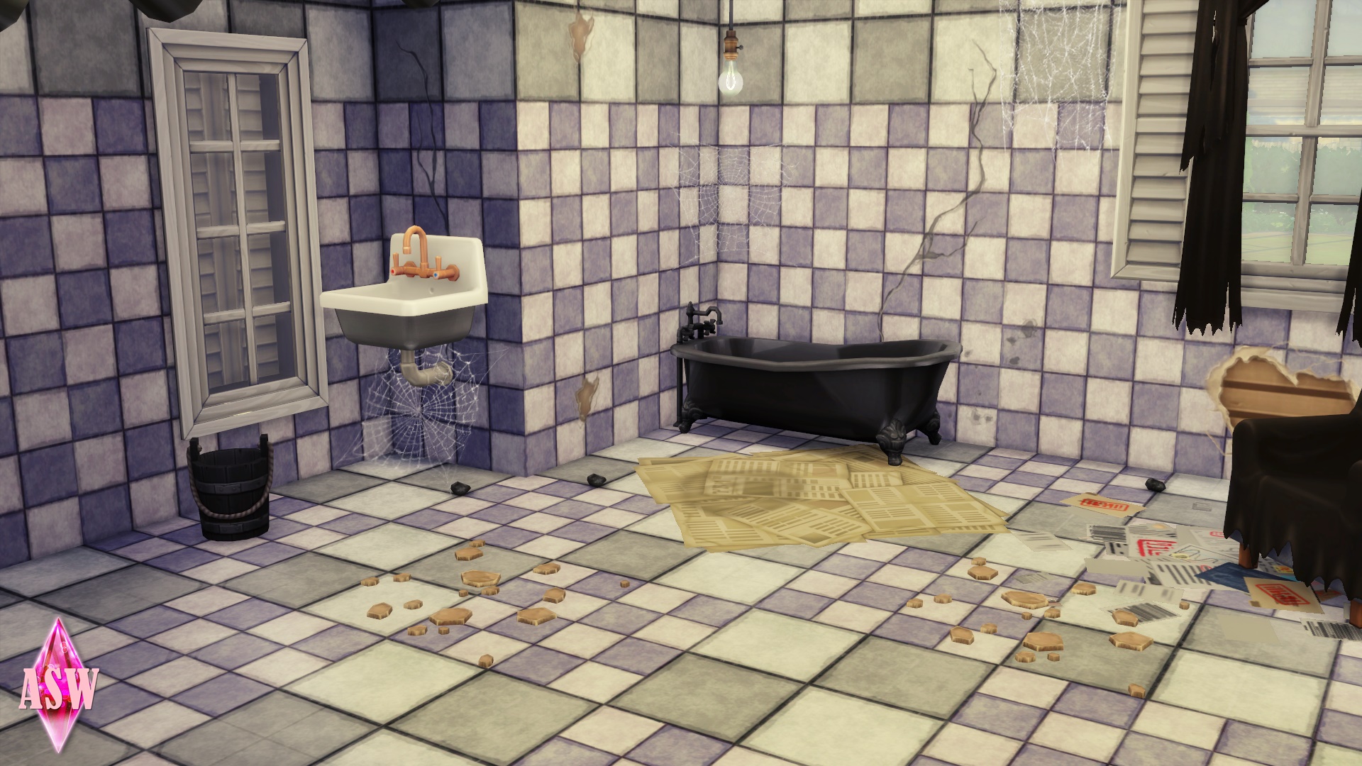 Dirty Tiles & Walls Part 1 at Sims 4 Welt » Sims 4 Updates