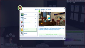Accountant Career (Branches & Reward Traits) at Mod The Sims 4