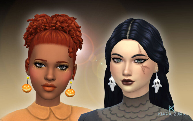 Sims 4 Halloween Earrings at My Stuff Origin