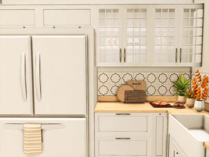 Sims 4 2A Jasmine Suites Kitchen by xogerardine at TSR