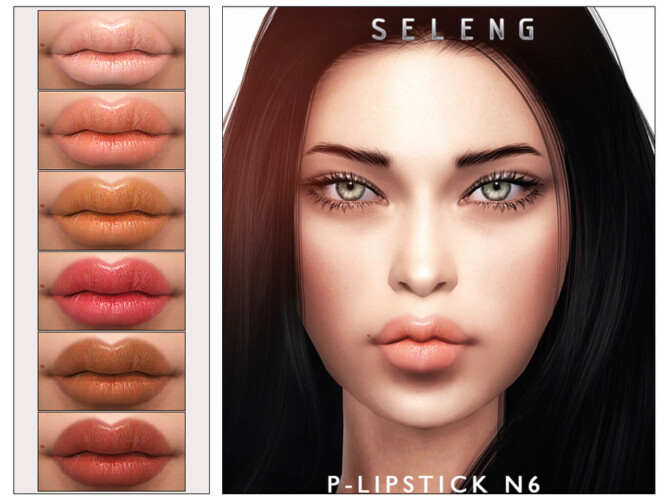Sims 4 P Lipstick N6 by Seleng at TSR