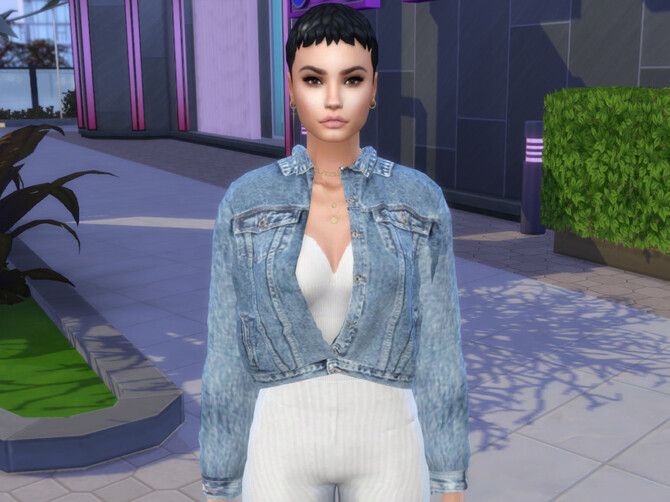 Sims 4 Demi Lovato by Jolea at TSR