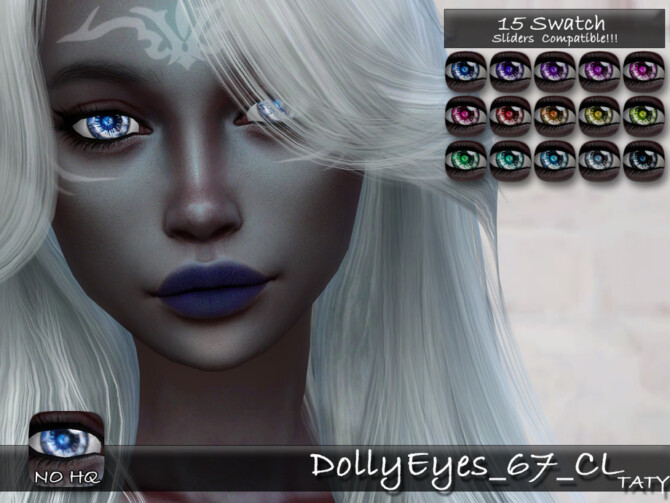 Sims 4 Dolly Eyes 67 by tatygagg at TSR