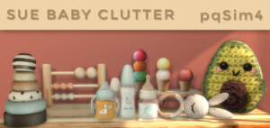 Sue Baby Clutter at pqSims4