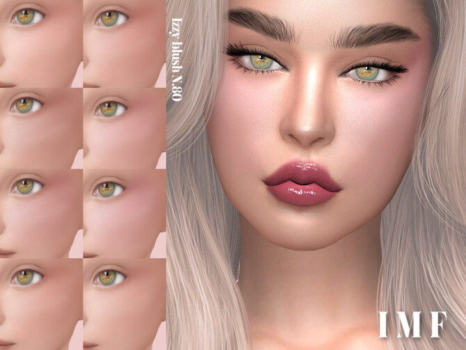 Sims 4 Lizzy Blush N.80 by IzzieMcFire at TSR
