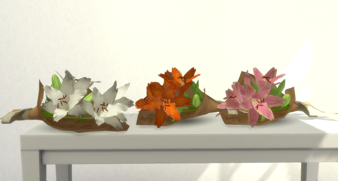 Lily set by Pocci at Garden Breeze Sims 4 » Sims 4 Updates