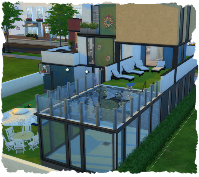 Sims 4 Color House by Chalipo at All 4 Sims