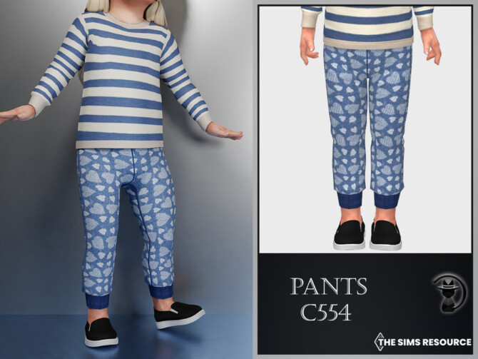 Sims 4 Pants C554 by turksimmer at TSR