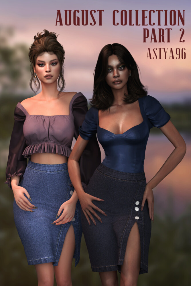 Sims 4 August Collection 2021 Part 2 at Astya96