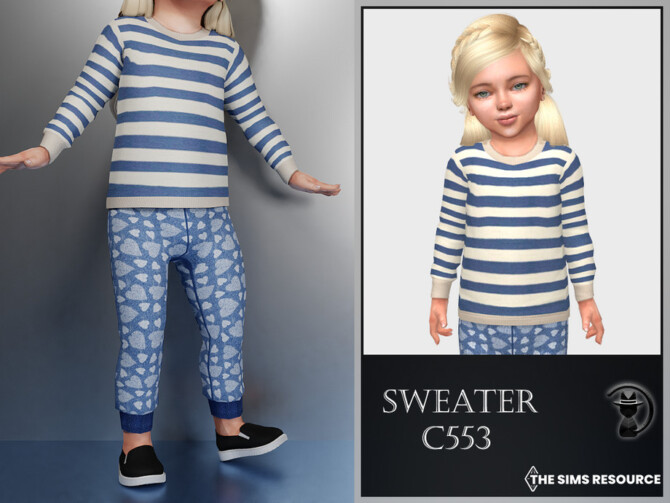 Sims 4 Sweater C553 by turksimmer at TSR