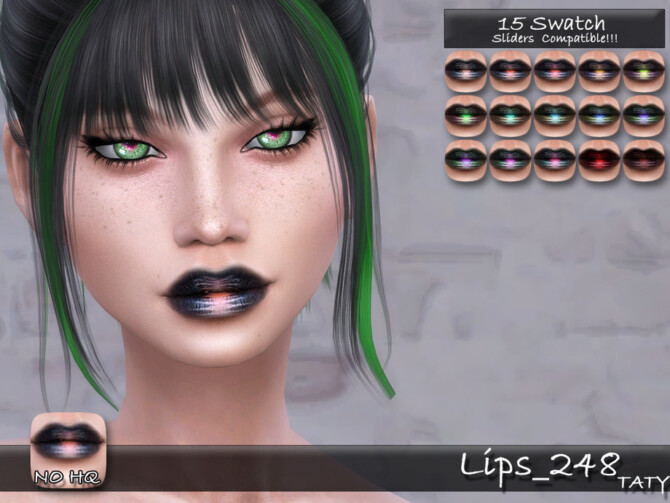 Sims 4 Lips 248 by tatygagg at TSR