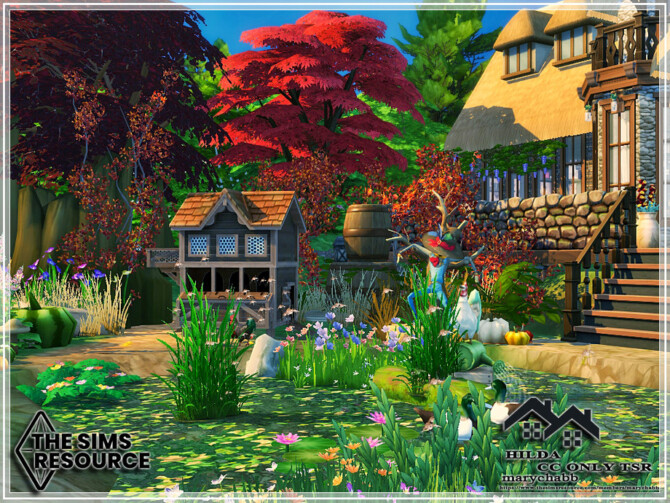Sims 4 HILDA home by marychabb at TSR