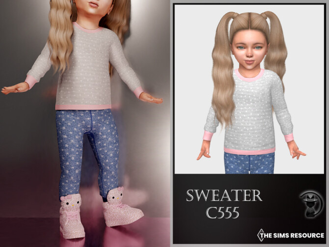 Sims 4 Sweater C555 by turksimmer at TSR