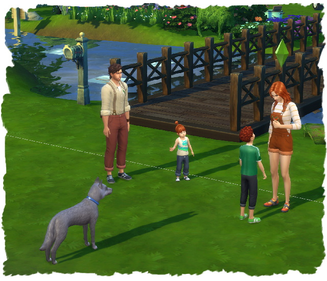 Sims 4 Green family by Chalipo at All 4 Sims