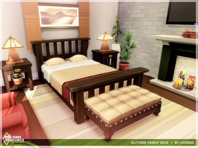 Sims 4 Autumn Family Base by Lhonna at TSR